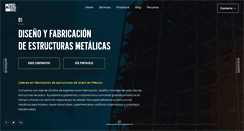 Desktop Screenshot of metal-tec.com.mx