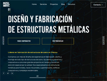 Tablet Screenshot of metal-tec.com.mx